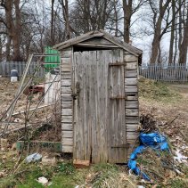 Dilapidated shed